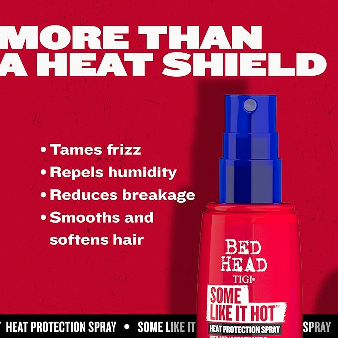 TIGI Bed Head Some Like It Hot Heat Protection Spray for Heat Styling 3.38 fl oz