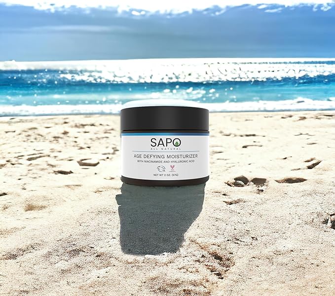 Daily Moisturizer - Lightweight Face Cream with Hyaluronic Acid, Niacinamide, Aloe, Peptide, Vitamin B3, B5, B6 & C - Nourishing, Brightening & Hydrating for All Day Hydration - 2 oz