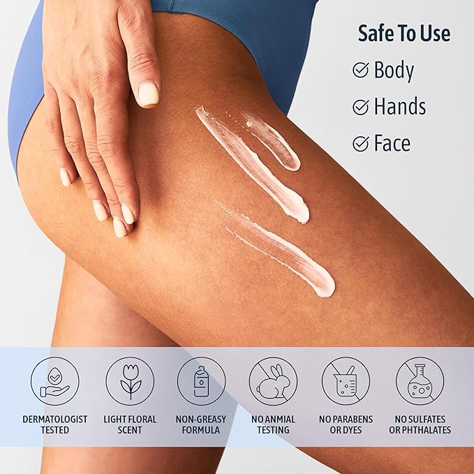 NATURE WELL Clinical Retinol Advanced Moisture Cream for Face, Body, & Hands, Boosts Skin Firmness, Enhances Skin Tone, No Greasy Residue, 10 Oz (Packaging May Vary)