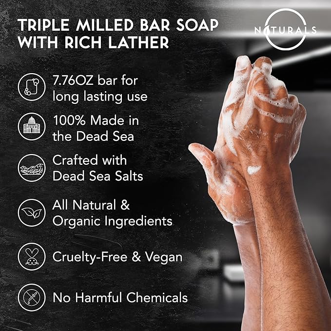 O NATURALS 2-Pack Organic Soap Bar 4oz each Set - 100% Vegan Cold Process Body Wash Scented Premium Essential Handmade Soap - Natural Soaps for Men Women, Face, Body - Citrus Bar Soap