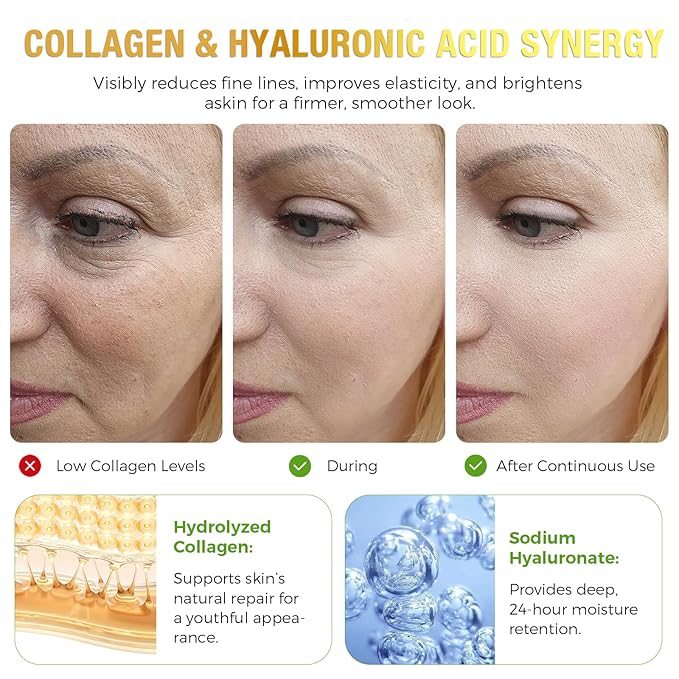 2Pack 9000PPM Snail Mucin Collagen Overnight Wrapping Peel Off Mask for Intensive Hydrating, Skin Barrier Repairing, Reducing Sagging/Wrinkles/Fine Lines, 2.53 Oz/75 ML