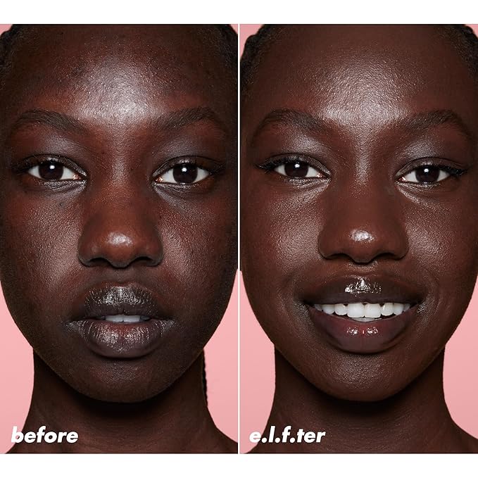 e.l.f. Halo Glow Skin Tint SPF 50, Tinted Moisturizer For Light, Buildable Coverage, Creates A Natural Glow, Vegan & Cruelty-Free, 18 Rich Neutral