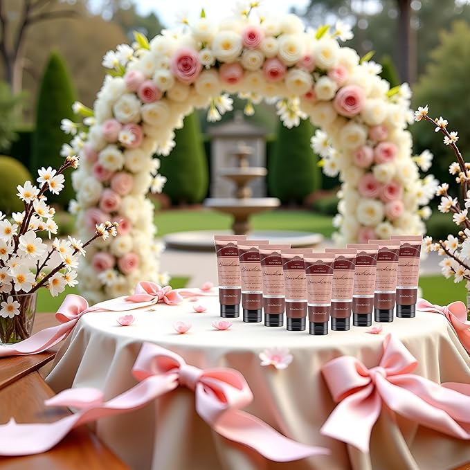 100 Pack Red Tea & Leaves Hand Cream Bulk - Travel Size Scented Hand Lotion Set for Dry Cracked Hands, Ideal Holiday Gift for Women/Nurse/Bridesmaid/Teacher Appreciation, 1.0 oz/30 ml