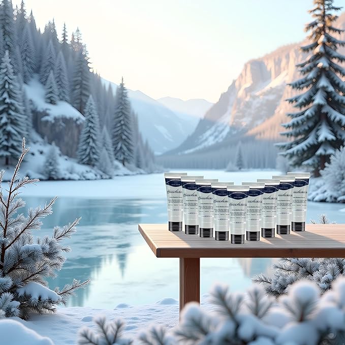 100 Pack Magnolia Mountain Retreat Hand Cream Bulk - Travel Size Scented Hand Lotion Set for Dry Cracked Hands, Ideal Holiday Gift for Women/Nurse/Bridesmaid/Teacher Appreciation, 1.0 oz/30 ml