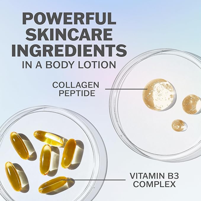 Olay Elasticity Boosting Body Wash + Body Lotion Bundle Pack, Moisturizing & Firming Formula with Collagen Peptide Serum & Vitamin B3 Complex, 26 fl oz & 17 fl oz, (Pack of 2)