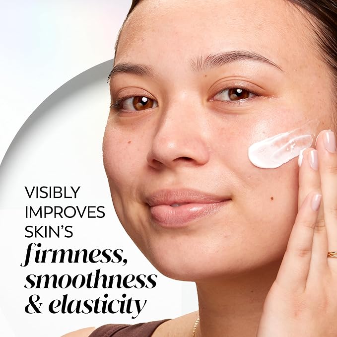 Olay Collagen Peptide Face Moisturizer, Firm & Smooth Cream -Fragrance-Free - Hydrating, Firming, Anti-Aging, Anti-Wrinkle, Firming, Smoothing - Recyclable Sustainable Eco Jar, Non-Greasy, 2 Oz