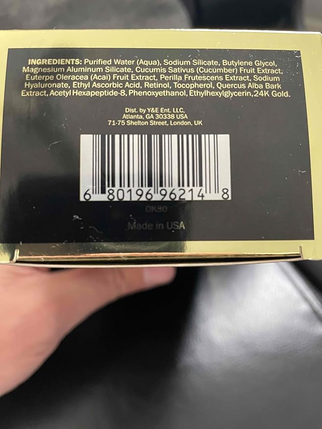 GLO24K Eye Care Set with our 24k Instant Facelift Cream & Eye Cream. For Your Eyes Only! Glow with GLO24K