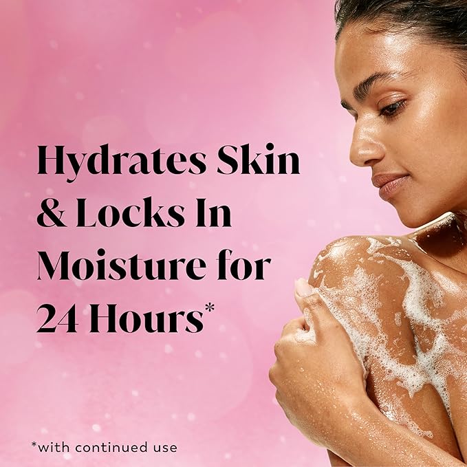 Olay Body Wash for Women, Hydrating & Moisturizing, Holiday Edition, With Plant Based Cleansers, B3 Complex, For All Skin Types, Champagne Blush with Berries Sugared Rim & Rose Petals Scent, 22 fl oz