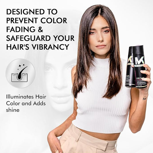 Mycro Keratin KROMA Hair Conditioner for Color Treated Hair, Moisturizing Color Safe Care Conditioner for Women with Antioxidants, Shea Butter, Collagen, Jojoba Oil, Aloe Vera (8.45 Fl Oz)