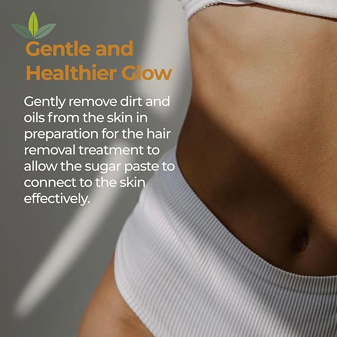 Nature's Sugar - Skin Cleanser - Prewax Care & Skin Prep – Precleanse Spray Supports Clean Removal & Paste Adhesion – All Natural Pre Wax & Brazilian Waxing Formula for Estheticians & Home Use – 355mL