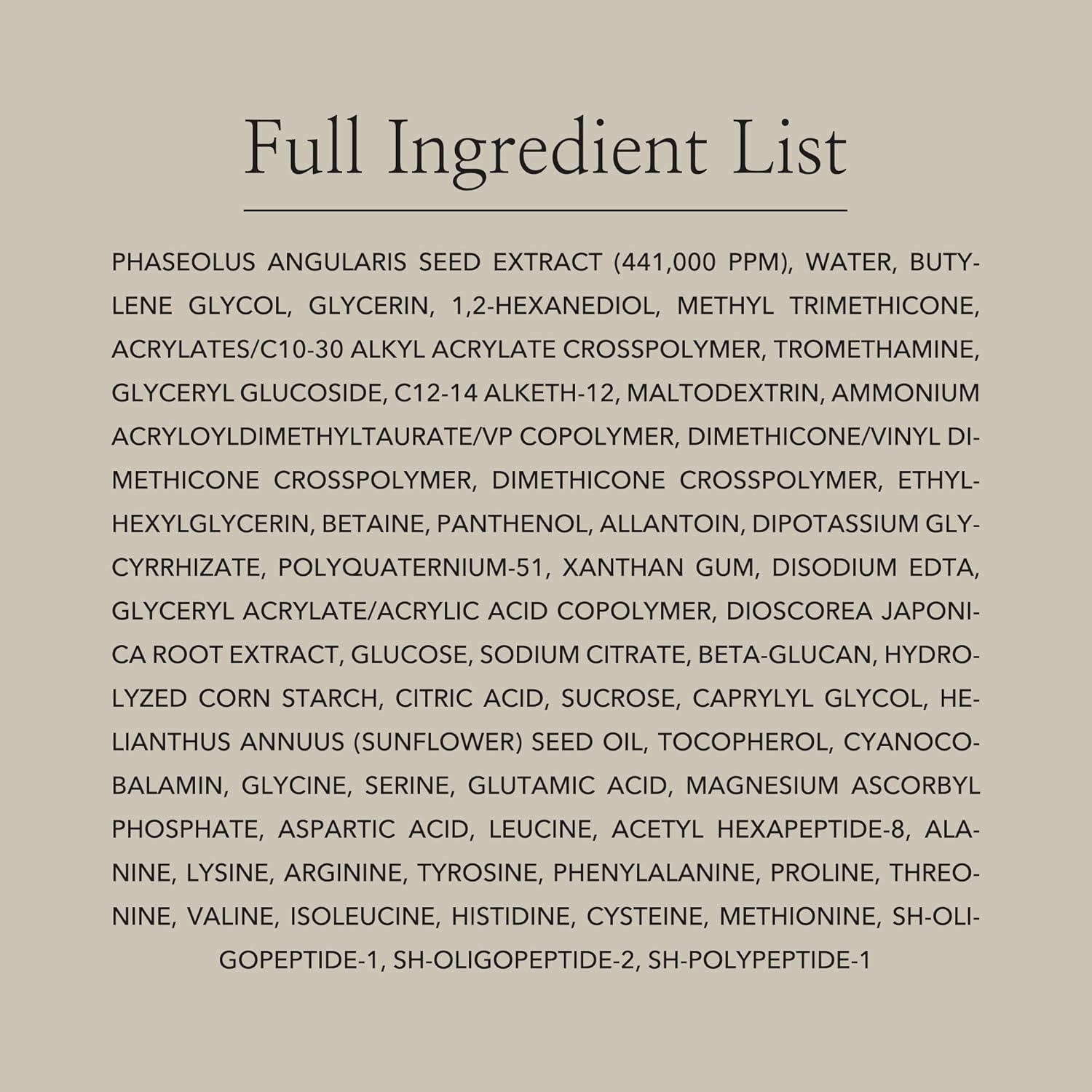 Red Bean Water Gel – Hydrating Peptide Moisturizer for Acne-Prone & Dry Skin (100ml)