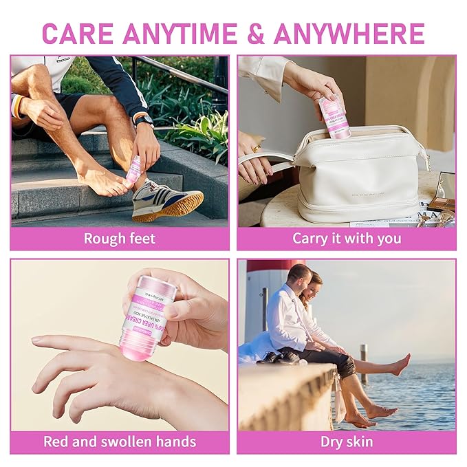 Urea Cream 60 Percent For Feet Maximum Strength - Intensive Repair Dry Cracked Skin, Urea Cream For Feet, Foot Cream For Dry Cracked Heels, 1 Pcs - 1.42 Oz