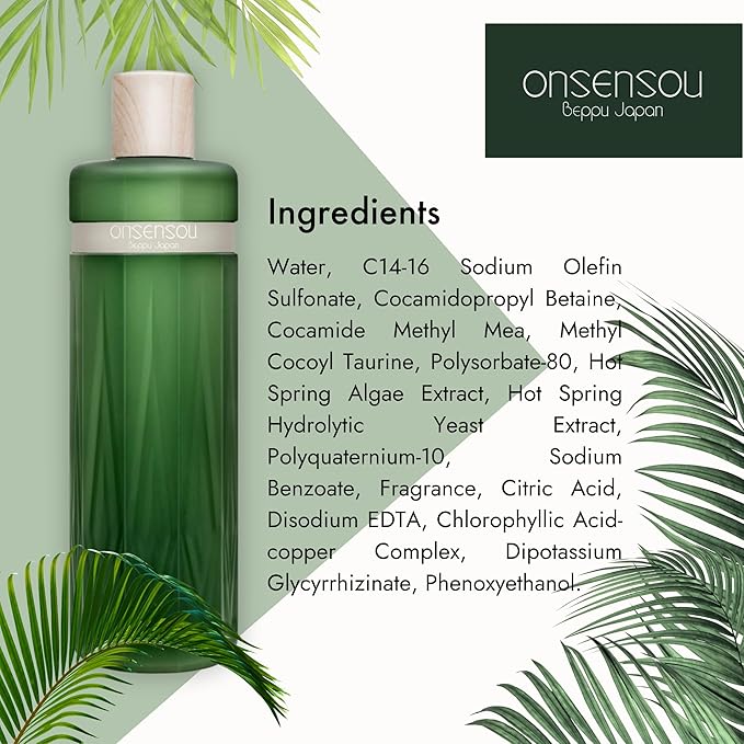 Dry Itchy Scalp Shampoo, Natural Shampoo for Women & Men with HOT SPRING Yeast & Green Algae and Amino Acids, Moisturizing SHAMPOO Made in Japan 10.1 Fl Oz DAILY MILD