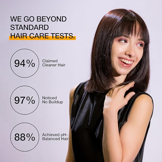 Global Keratin GK HAIR pH+ Pre-Treatment Clarifying Shampoo (33.8 Fl Oz/1000ml) For Preps Hair Deep Cleansing,Removes Impurities -With Aloe Vera, Vitamins & Natural Oils All Hair Types Men and Women