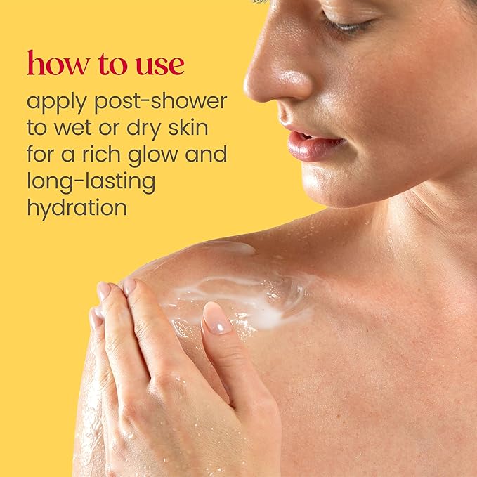 Burt's Bees Boosted Body Moisturizing Melt With a Ceramide, Niacinamide and Peptide Complex, Intense Skin Hydration, Cream-to-Oil Body Lotion Helps Support Skin Barrier, Tropical Scented, 4 oz. Tube