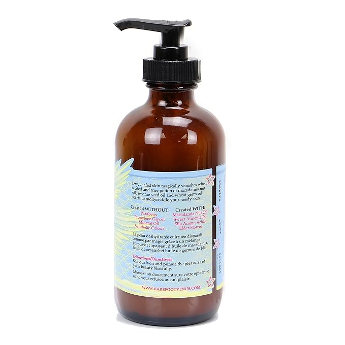 Barefoot Venus Macadamia Nut Oil and Almond Oil Body Cream 225 ML / 8 Oz (Coconut Kiss)