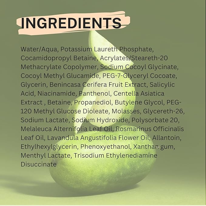 Cocoon Winter Melon Gel Cleanser Vegan for Oily Skin, Gently Cleanses All Skin Types (4.73 fl oz)