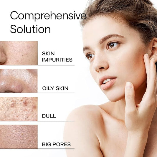 Activated Charcoal Face Masks Skincare 2 pack (16 sachets) - Korean Skin Care Products - Charcoal Face Mask Peel Off Skin Care - Gently Cleansing Charcoal Face Mask for Men & Women Face Care