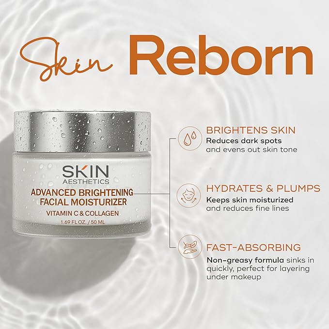 WZ Advanced Brightening Facial Moisturzer with Vitamin C and Collagen