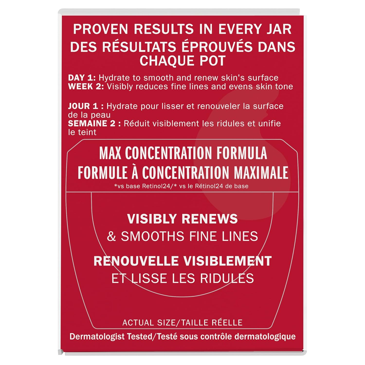 Retinol Face Moisturizer for Women – 24 MAX Anti-Aging Night Cream with Peptides & Glycerin, Fragrance-Free & Non-Greasy – Hydrating, Firming, Anti-Wrinkle Skincare for Fine Lines, 1.7 oz