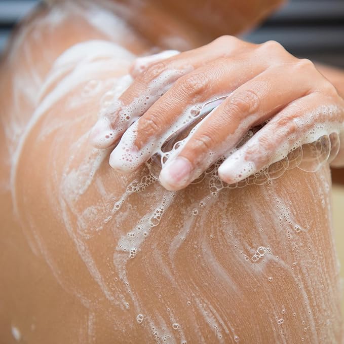 Dionis Goat Milk Skincare Lavender Blossom Bath Soap & Liquid Shower Crème, Skin Moisturizer & Hydrating Body Wash Made in The USA, Cruelty Free Shower Gel For Sensitive Skin, 14.5 oz Bottle