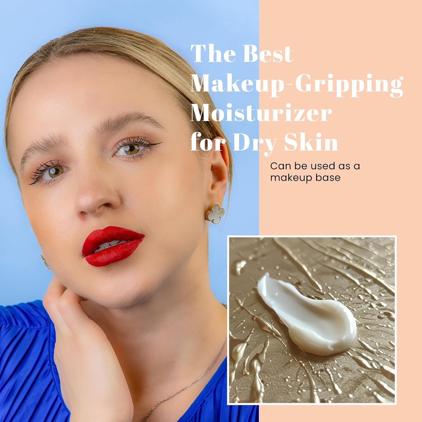 Daily Face Moisturizer with SPF 50 – Anti-Aging Retinol Cream with Hyaluronic Acid, Collagen & Broad Spectrum Sunscreen – Firming & Hydrating Day and Night Face Cream for Fine Lines & Wrinkles (1.7 Oz)