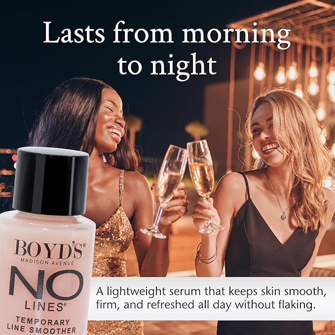 Boyd's Renoir No Lines Temporary Wrinkle Remover- For Forehead, Eyes, Lips, 0.5 fl oz (4 pack)