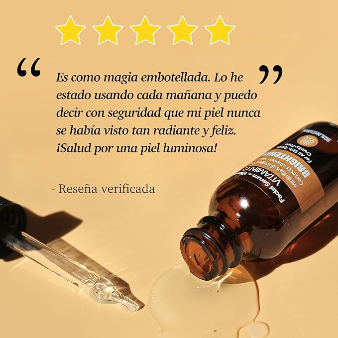 Purifect Hydrating Vitamin C Facial Serum – Hydration & Pore Care with Vitamin E & Niacinamide – Made in USA | Improves Firmness, Rejuvenates, Repairs Skin Cells & Boosts Radiance | 30ml