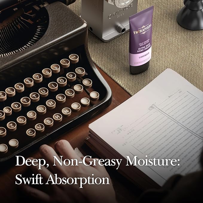 Ultra Rich Hand Cream – Intensive Hydration & Repair for Dry, Chapped Hands | Enriched with Shea Butter, Ceramides, Niacinamide (B3) & Panthenol (B5) (Lavender, 2.0 oz, Pack of 1)