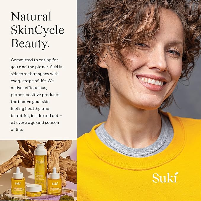 Suki Skincare Nourishing Day Cream - With Vitamin C & Firming Collagen Peptides - Rich, Luxurious, Age-Defying Cream For Super Smooth & Hydrated Skin - 50ml