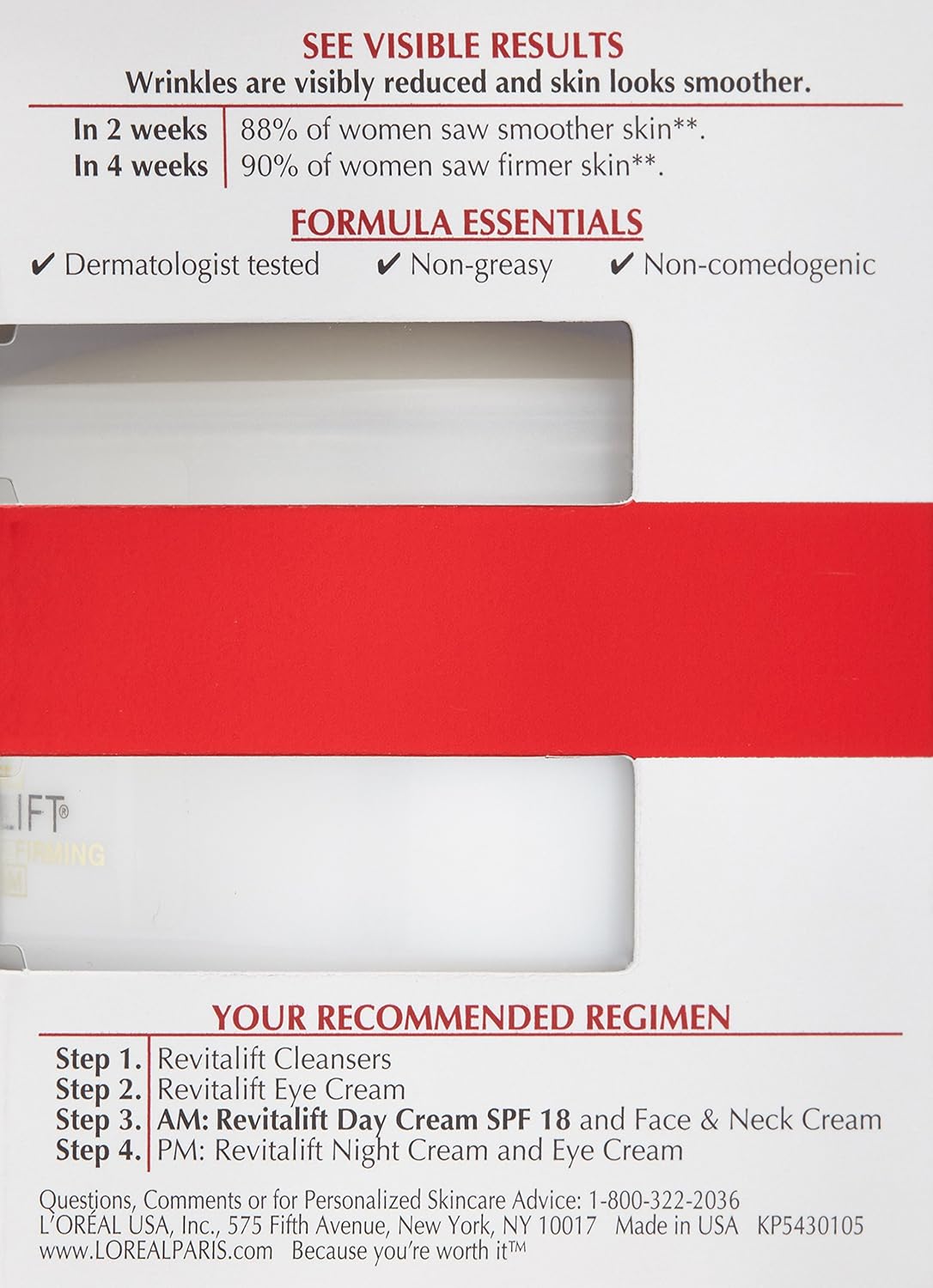 Revitalift Anti-Wrinkle + Firming Day Cream SPF 18 – 1.7 oz ☀️✨