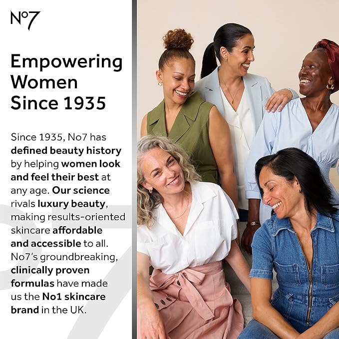 No7 Lift & Luminate Triple Action Under Eye Cream - Dark Circles Under Eye Treatment with Vitamin C & Collagen Peptide Technology - Helps Reduce Puffiness, Bags & the Appearance of Wrinkles (0.5 Oz)