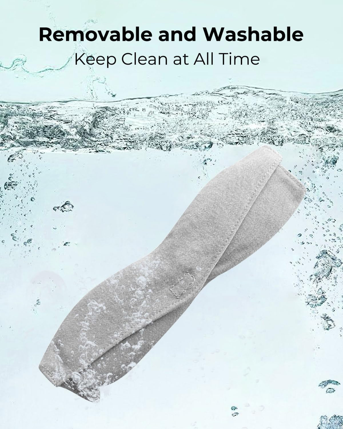 Heated Eye Mask for Dry Eyes, Warm Eye Compress with Flaxseed for MGD, Dry Eye Syndrome, FSA HSA Eligible, Chalazion Blepharitis Stye Eye Treatment, Steam Moist to Unclog Glands (Blue)