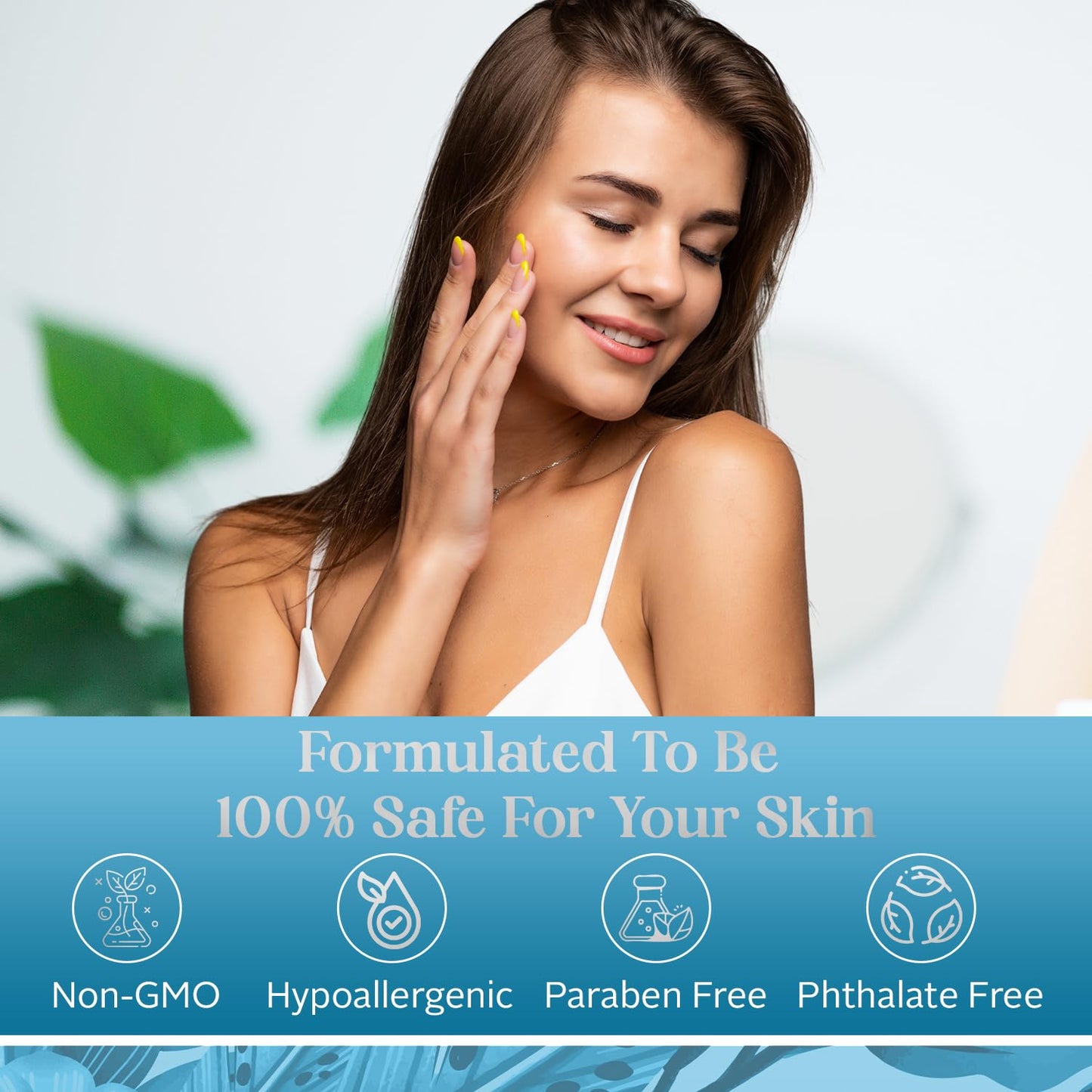 Hydrating Face Cream with Hyaluronic & Salicylic Acid – Lightweight Daily Moisturizer for Blemish-Prone Skin, Fine Lines & Dryness – Gentle Formula, 1.69 oz